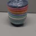 8PCS Cereal Bowl, Ohola Unbreakable Wheat Straw Cereal Bowls, Microwave & Dishwasher Safe Kitchen Bowls for Cereal, Snack, Soup, Salad and Rice, MultiColors, BPA Free, 26oz (Ser of 8)