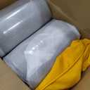 Tounosnt Patio Chair Cushions 22 x 22 x 4 Inch Waterproof Outdoor Seat Cushions for Patio Furniture, Outdoor Sofa Couch Pads with Ties & Handle, Set of 2, Yellow