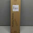 White Floating Shelves for Wall, Picture Ledge Shelf with Lip Set of 2, 24 inch Long Floating Book Shelves for Bedroom Living Room Bathroom Kitchen