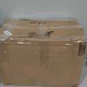 mDesign Plastic Stackable Closet Storage Organizer Bin Containers with Front Pull Drawer for Cabinet, Desk, Shelf, Cupboard, or Dresser Organization - Lumiere Collection - 2 Pack - Clear