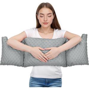 Mastectomy Pillow - Post Surgery Pillow, Mastectomy Must Haves, Breast Pillow for Sleeping After Heart Surgery, Reduction & Augmentation Recovery Supplies Seatbelt Pillows Gifts for Woman (Grey)