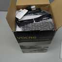 Small Portable Space Heater for Indoor Use  VOCRS 1500W PTC Electric Heater with Thermostat, Remote Control, 12H Timer, Eco and Fan Mode, Rapid and Safe Heating for Bedroom, Office