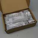 KNOBWELL 20 Pack| 96mm Dresser Drawer Pulls Black, 3-3/4 inch Square Bar Kitchen Cabinet Pulls, Furniture Hardware Knobs for Nightstand Cupborad Closet Wardrobe Chest