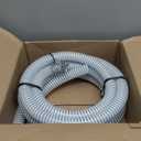 Sealproof 1.25" (32mm) Pool Filter Pump Connection Hose for 1-1/4 Inch Above Ground Pools and Intex Systems, 20 FT Premium Quality PVC Made in USA | Cut to Desired Length, Includes 4 Hose Clamps