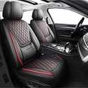 YIERTAI Seat Covers for Cars Leather Car Seat Cushion Universal Fit for Car