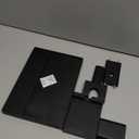 Pistol Rack for Gun Safe, Wood Handgun Rack Holder for Gun, Phone Docking Station as Nightstand Organizer as Gifts for Men Boyfriend Husband Father in Anniversary Birthday Christmas (Weathered Black)