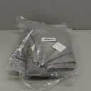 Amazon Basics 6 Piece Oversized Fade resistant Towel set, 100% Cotton towels for bathroom, soft and absorbent, 2 Bath Towels, 2 Hand Towels and 2 Washcloths bathroom towel set, Gray