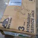 Floor Jack 3 Ton Capacity Fast Lift Service Jack Steel Heavy Duty Hydraulic Car Jack (Red)