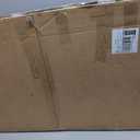 3 Panels No Dig Wood Privacy Screen, 42" H x 40" W Outdoor AC Fence