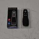 Presentation Clicker Wireless Presenter Remote for PowerPoint, Powerpoint Clicker with Volume Control PowerPoint Slide Advancer for Mac, Computer, Laptop-E600