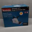 Makita SP6000J1 6-1/2" Plunge Circular Saw Kit, with Stackable Tool case and 55" Guide Rail, Blue