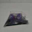 Chinese Yoyo Diabolo Set Includes Colorful Chinese Yoyo with 2 Pieces Diabolo Sticks, 1 Piece String, 1 Net Bag for Fun(Purple)