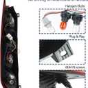 Pair Halogen Tail Lights Assembly for 2014-2023 Ford Transit Connect