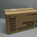 HomeBuddy Pantry Door Organizer - 6 Basket Over The Door Organizer, Sturdy Back of Door Storage Organizer with 3 Sets of Padded Hooks - Door Shelf for Kitchen, Bathroom, Wardrobe