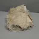 EasyJoy Ultra Soft Fluffy Shaggy Area Rug Faux Fur Rug Chair Cover Seat Pad Fuzzy Area Rug for Bedroom Floor Sofa Living Room (2 x 3 ft Sheepskin, Beige)