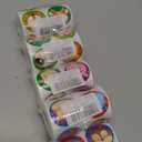600 Adorable Round Animal Encouraging Incentive Stickers in 16 Designs with Perforated Line Expanded Version (Each Measures 1.5" in Diameter)