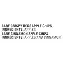 2 x bare Baked Crunchy Apple Chips, 2 Flavor Variety, 0.53oz Snack Bags (7 Pack)