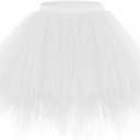 Bridesmay Women's Tutu Skirt 2025 50s Vintage Ballet Bubble Dance Skirts for Cosplay Party, S