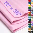 XSEINO Baby Pink Large Felt Fabric 72" X 36 "(2 Square Yards), 1.4 mm Thick Soft Felt Fabric Sheet for Crafts, Pink Series Colors Soft Nonwoven Fabric, Fit for Decoration, Sewing, DIY Crafts