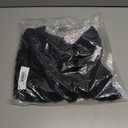 The Drop Womens Margo Tie Front Ruffle Detail Sleeveless Blouse (Black, Extra Small)