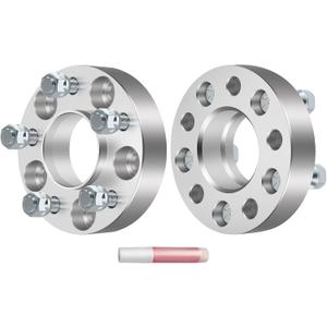 ECCPP 1.25" Wheel Spacers Hubcentric 5x4.5 to 5x4.5 5 Lug Fits for 2007-2011 for Ford Edge 1991-2010 for Ford Explorer 1967-2014 for Ford Mustang 1981-2011 for Ford Ranger-2PCS