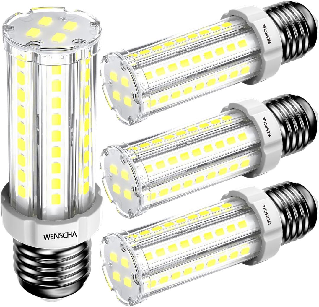 LED Light Bulb 150W Equivalent 1200 Lumen 6500K Daylight White 10W LED Corn E26/E27 Light Bulb Non-dimmable Ceiling Fan Bulb for Home,Garage,Indoor,High Brightness