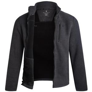 Spyder Mens Fleece Jacket - Full Zip Up Lightweight Sherpa Fleece Fall Mens Winter Jacket with Pockets for Outdoor Hiking, Size M