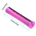 WILLBOND 60 Pcs Perm Rods for Long Hair Plastic Curl Rods Cold Wave Irons Curling Roller for Hair Styling Hairdressing Tools (0.75 Inch,Purple)