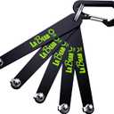 LABEAR- Low profile torx set, Low profile torx, TORX 5-Piece Ultra Low Profile Offset Screwdriver Set, Star, 90 Degree Straight Slim Plate For Tight Area, T20, T25, T27, T30 & T40, EDC Screwdriver