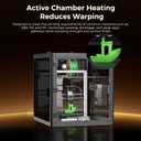 Creality Chamber Heater,Up to 70 Chamber Temperature,Reduce Print Warping,Filament Drying,Dual Safety Protection,Quick Installation, Compatible with K2 Plus/K1C/K1 SE/K1/K1 Max 3D Printer