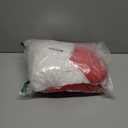 Mushroom Hat Costume Cosplay Accessory Hat Cap, Oversized with Wired Brim (Red)