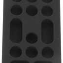 Protective Case for Remote Control, Easy to Silicone Remote Control Cover Soft, Shockproof Lightweight with Lanyard for Protection (Black Set)
