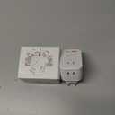 220V to 110V Converter for European TravePower Plug Combo for Germany - White
