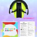 Dr.meter Ear Muffs for Noise Reduction: 27.4SNR Noise Cancelling Headphones for Kids Adults, EM100 Adjustable Hearing Protection Earmuffs for Monster Jam, Autism Sensory, Concerts, Fireworks