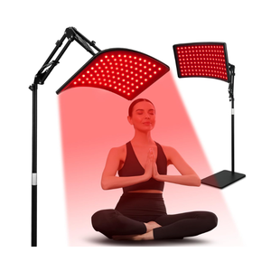 Red Light Therapy for Face and Body, Red Infrared Light Therapy Lamp with Stand Led 660nm Red Light-Therapy& 850nm Infrared Light Device for Body
