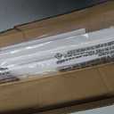 LazBlinds No Tools No Drill 1" Vinyl Mini Blinds, Cordless Blinds for Windows, Light Filtering Horizontal Window Blinds & Shades, 35" W x 36" H, White