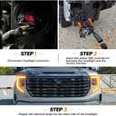 Switchback Amber DRL Kit Amber Daytime Running Light Override Harness Mod for Daytime Fits 2022-2026 GMC Canyon Sierra 1500 Refreshed & 2024-2026 Sierra 2500HD/3500HD, Plug & Play No Cutting