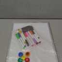 Dry Erase White Board, Cazeyoo Magnetic Desktop Whiteboard 16 x 12inch with Stand, 10 Markers, 4 Magnets and 1 Eraser, Portable Double-Sided White Board for Kids Drawing, Office, Home, School (Metal)