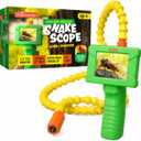 Borescope Snake Scope Camera with Light for Kids, Rechargeable Outdoor Educational STEM Toys, Gifts for 5 Year Old Boy, Nature Activities, Best Gift for Boys, Girls Ages 4 5 6 7 8 9 10 11 Years Old