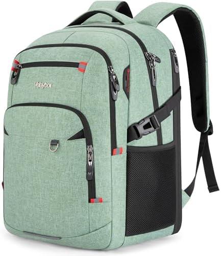 Velaybor 40L Expandable Laptop Backpack, Anti-thief Travel Backpack, Airline Approved Business Waterproof Carry on Luggage, Fits 15.6" Laptop for Men Women