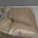 40" x15 Feet Burlap Fabric Natural Burlap Roll Multipurpose Burlap Tree Wrap Premium Weed Barrier Erosion Jute Fabric for Gardening, Weddings, Crafts & Holiday Decor  Wedding Aisle Runner