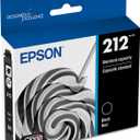EPSON 212 Claria Ink Standard Capacity Black Cartridge (T212120-S) Works with WorkForce WF-2830, WF-2850, Expression XP-4100, XP-4105