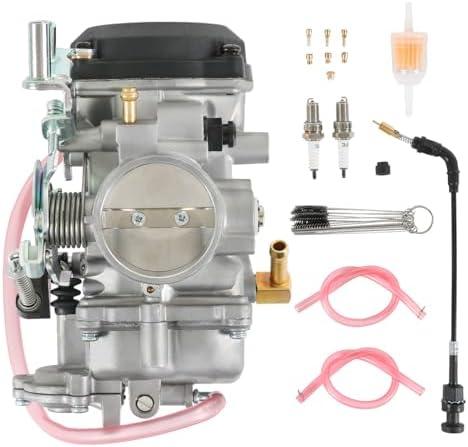 RUIANOMG Carburetor Replacement For Harley-Davidson Sportster 883 1200 1988-2006, Softail 1988-2017, Dyna FXR, Touring, Include Choke Cable Fuel Filter