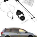 Sliding Door Cable Assembly, Rear Right Passenger Side, Compatible with 2004-2010 Toyota Sienna 3.3L 3.5L V6, 85620-08042 69631-08030 924-550, Auto Power Door Spool Control Cable Repair Kit w/o Motor