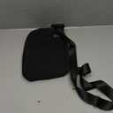 TOPEAST Anti Theft Crossbody Bags for Women Men, Small Sling Crossbody Bag Travel Purse Shoulder Wallet with RFID Blocking (Black)