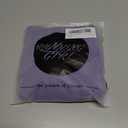 RUNNING GIRL Sports Bras for Women High Support,Seamless Ribbed Longline High Neck Sports Bra Racerback Padded Crop Top Yoga (Purple, M)