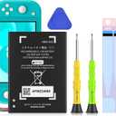 DGBOSEN Switch Lite Battery, 3570mAh Lithium Polymer Replacement Rechargeable Batteries, Compatible with Switch Lite Game Console, High Capacity Battery with Installation Tools