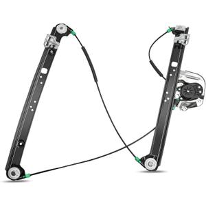 Front Left Driver Side Power Window Regulator Without Motor Compatible with BMW X5 E53 Sport Utility 2000 2001 2002 2003 2004 2005 2006, 740-488