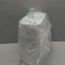 MOPALL Small Bathroom Trash Cans with Lids,Motion Sensor Bathroom Trash Can,Narrow Waterproof Plastic 3.5 Gallon Automatic Adsorption Touchless Garbage Can,White