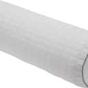 Kingnex Bolster Roll Pillow for Sleeping on Back or Side Under Knee to Relief Lower Back Pain Between Legs for Side Sleepers Cylinder Pillow with Removable Cooling Cover 18x6